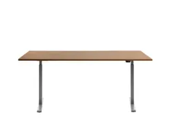 Elektrisch ihv bureau,HxBxD 700-1200x1800x800mm,blad beuken