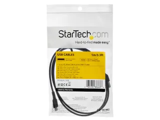 USB-C kabel 1 Meter Zwart - 1