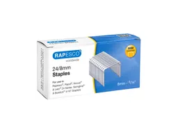 Nieten Rapesco 24 8mm 5000 stuks zilver