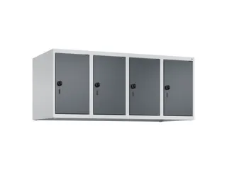opzetkast,v. locker,4vak.,vak B 300mm,HxBxD 500x1200x500mm - 2