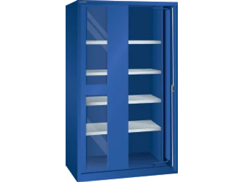 zwaarlastkast met zwenkdeuren,HxBxD 1950x1146x690mm,lak RAL5005
