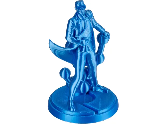 Polymaker 3D printer Filament Panchroma PLA Silk 1,75mm Blauw 1kg