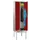 locker met bank,RAL 7035,HxBxD 2150x900x500mm,3vak,vak B 300mm