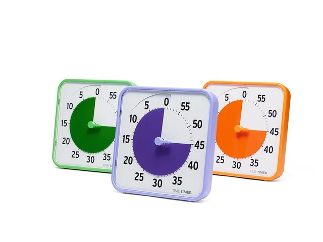 Time Timer medium classroom set secondaire