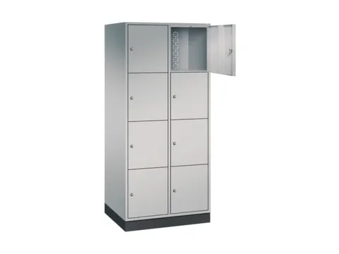 grootvolume-lockersysteem,HxBxD 1950x820x600mm,2x4vakken,cil.-slot