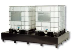 Opvangbak Hdpe 420x2620x1720mm V. 2x1000l M. . Pe Plaat