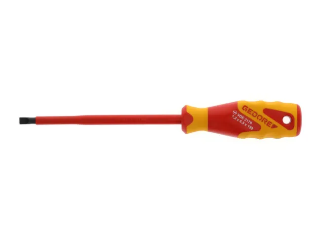 VDE 2170 6,5 VDE-schroevendraaier met sleuf 6,5mm