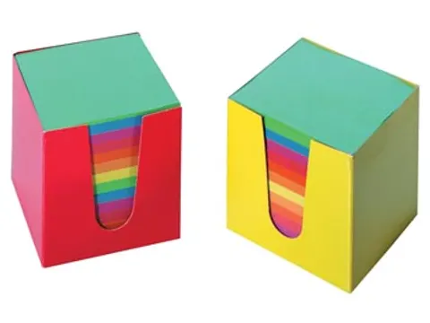 Memokubus 95x95x95mm Assorti Gekleurd