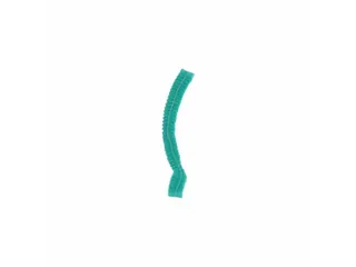 Pp Haarnet Non Woven Baret Groen 53Cm 'clip Cap' maat L 1000 Stuks - 4