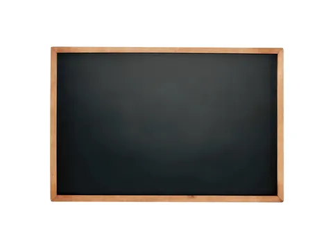 Krijtbord Seco A4 zwart met lijst