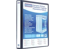 ringmap PP 4-rings D-mech 25mm zwart