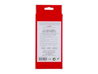 Kleurpotloden Bruynzeel Kids Twin Point assorti 12 stuks - 6