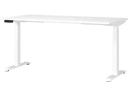 Elektrisch ihv bureau,HxBxD 720-1200x1600x800mm,blad wit
