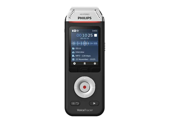 Enregistreur audio Philips DVT 2110 pour interviews