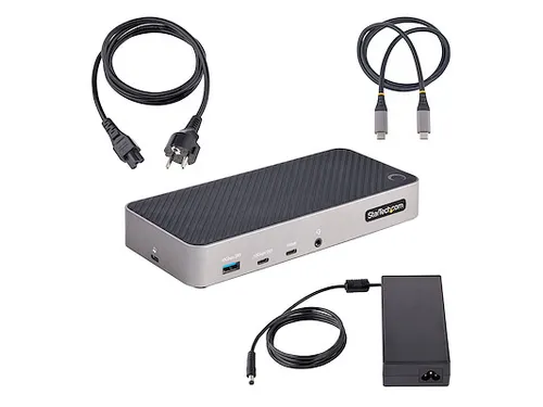 USB-C Dock Triple 4K 100W PD HDMI DP 5x USB
