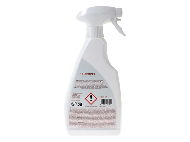 Reiniger spray Europel 500 ml voor watervaste krijtmarkers