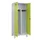 PBM-locker,HxBxD 1950x800x500mm,2vak,vak B 400mm,draaigrendel
