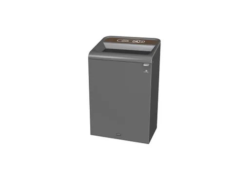 Configure Recyclingstation Food Waste EN 125 Liter Antraciet Bruin