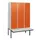 Dubbeldekse dekenkist,HxBxD 1950x1200x815mm,3x2vak.,vak B 400mm