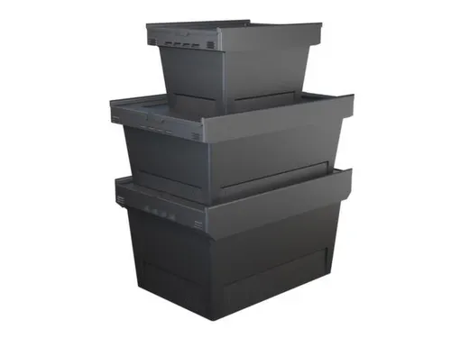 Herbruikbare containers,3bakken,HxLxB 240x410-610x300-400mm,18-58l,PP