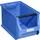 magazijnbak,HxBxD 200x205x355mm,PP,blauw