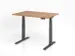 Av. régl. él. hauteur bureau assis/debout,HxlxP 640-1290x1200x800mm