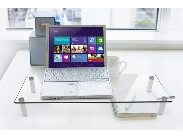 DIGITUS Universele Beeldschermverhoging Glas