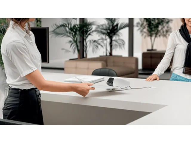 Nietmachine Elektrisch Rapid 5025e Max 25vel zwart/wit contactloos