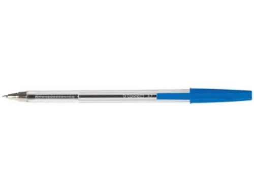 Balpen Met Dop Medium Punt 1.0mm Blauw
