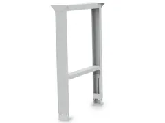 onderstel,v. werkbank,HxBxD 719-1019x150x650mm,plaatstaal,RAL7035