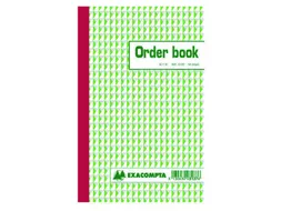 Orderboek Exacompta 210x135mm 50x3vel lijn