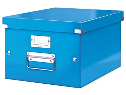 WOW opbergdoos Click & Store, ft A4, blauw