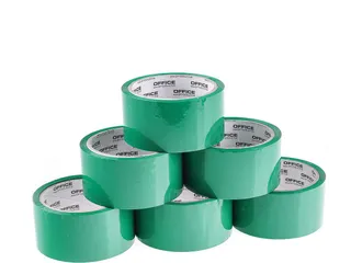 Verpakkingstape groen 48mmx46m - 5