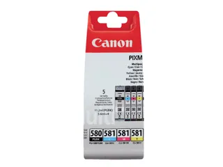 Canon PGI-580 & CLI-581 Inktcartridges 5-Pack Zwart + Kleur - 3
