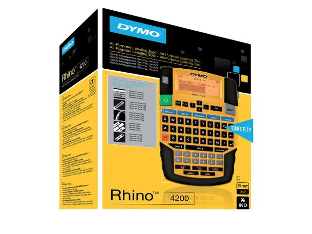 Labelprinter Dymo Rhino 4200 Qwerty