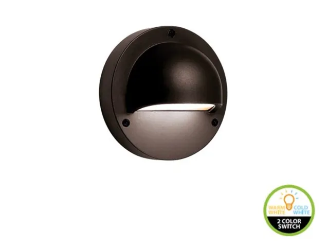 Garden Lights - Deimos Zwart - Wandlamp - 12V - 30LM - 1W - 3000/6000K