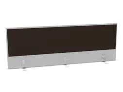 opzetpaneel bureau aanbouw achter MP-lichtgrijs BN2036-bruin 1600mm
