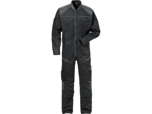 Fristads Fusion 8555 overall, zwart/grijs, maat XL, per stuk