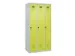 locker voor scheiding van kleding,HxBxD 1850x900x500mm,3vak