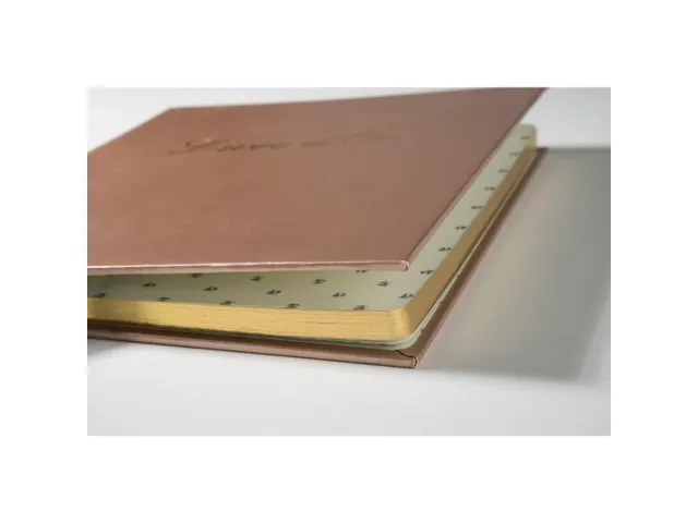 Gastenboek Shiny 21x19cm 140bl ass