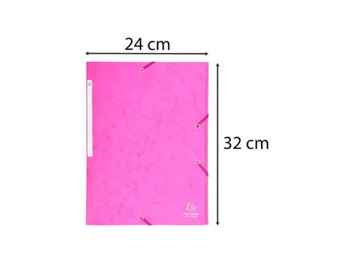 Elastomap Maxi capacity glanskarton 425gm² A4 Roze