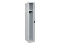 locker,HxBxD 1850x250x500mm,1vak,vak B 250mm,cil.-slot,staand op vloer