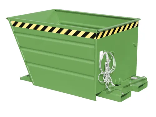 kiepbak,HxLxB 890x1440x1200mm,1,1m³,draagverm. 1500kg,RAL6011