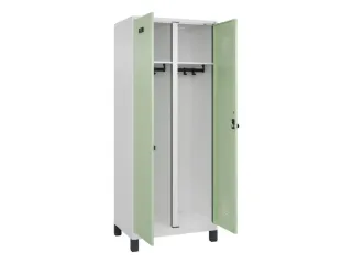 locker voor scheiding van kleding,HxBxD 1950x800x500mm,2vak - 1