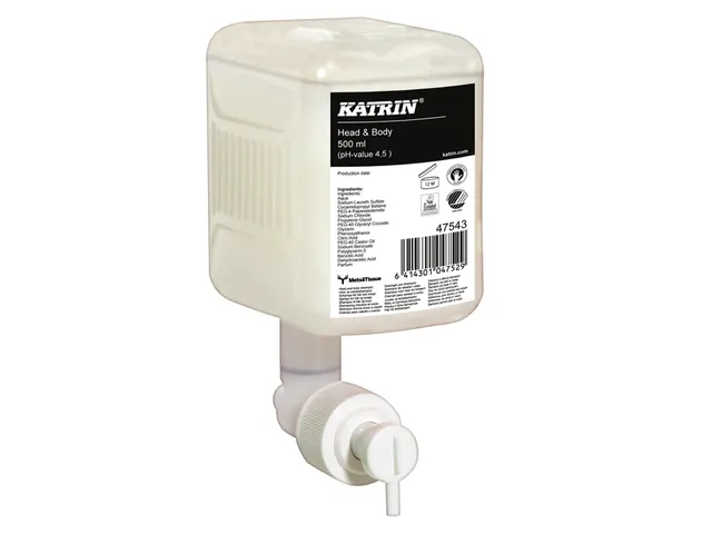 Handzeep Katrin Head & Body vloeibaar 500ml 47543