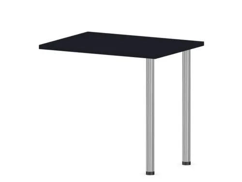 aanbouwtafel,i.h.v.,HxBxD 720-840x800x600mm,CC-zwart