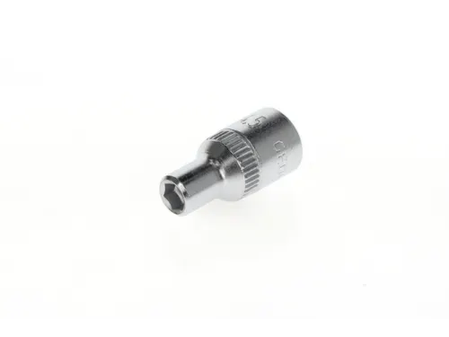 20 4.5 Stekkerdoos 1/4 inch,zeskant,4,5mm