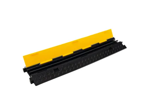 kabelbrug,v. snelheden <10km/h,B 1000mm,overrijd H 45mm,hard rubber