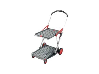 vouwbare winkelwagen,draagverm. 60kg,2etage(s),HxLxB 1025x890x550mm - 8