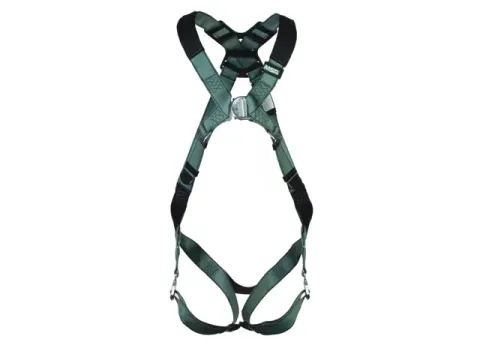 MSA V-Form 10206042 harnas met 2 D-ringen, maat S, groen/zwart, per st